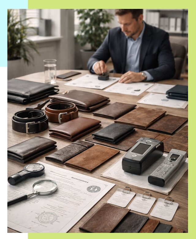 Сертификация кожаных изделий в Бийске от 12464 р. | Алешин-Бск