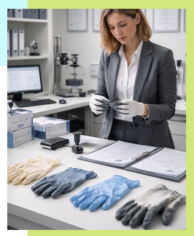 Сертификация перчаток в Бийске от 8829 р. | Алешин-Бск