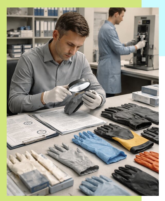 Сертификация перчаток и средств защиты продукции в Бийске