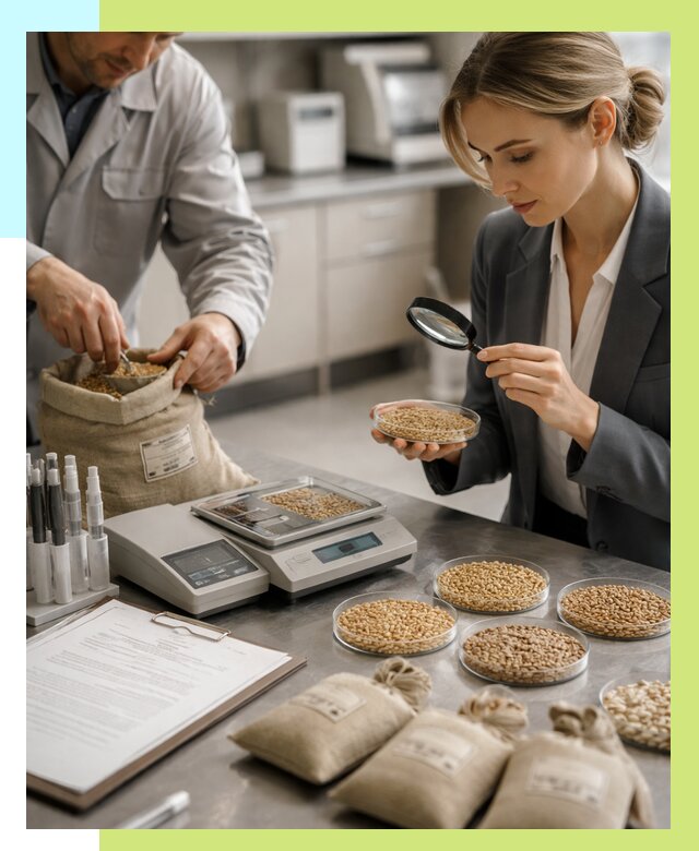 Сертификация зерна в Бийске по цене от 15581 р. | Алешин-Бск