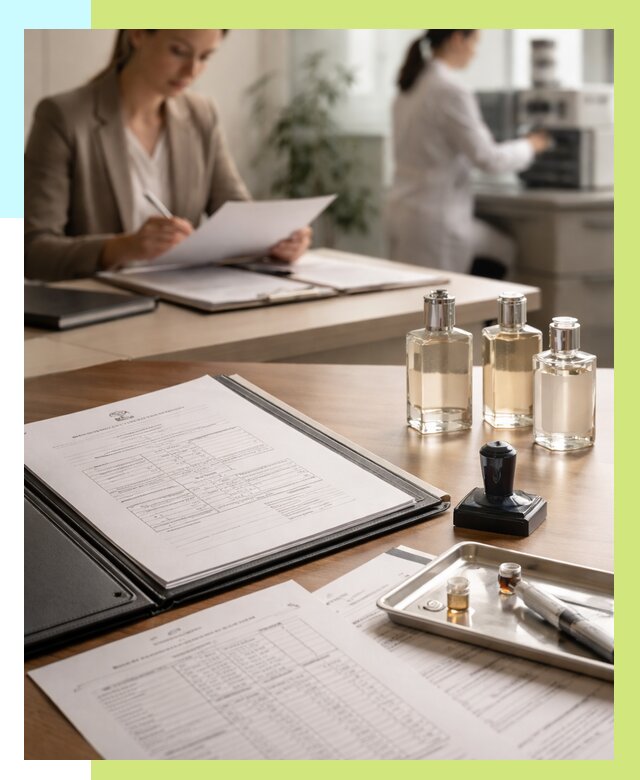 Сертификация парфюмерии в Бийске от 15581 р. | Алешин-Бск