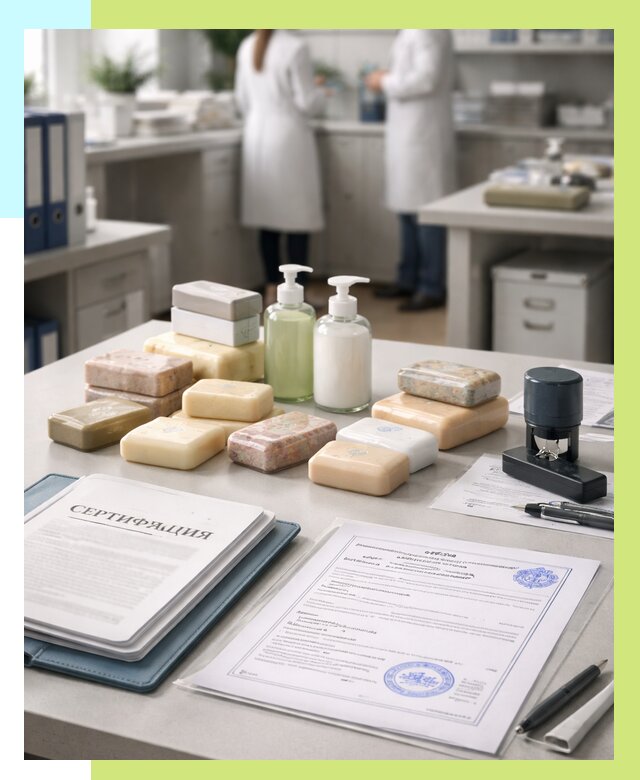 Сертификация мыла и сертификат на мыло в Бийске от 12464 | Алешин-Бск