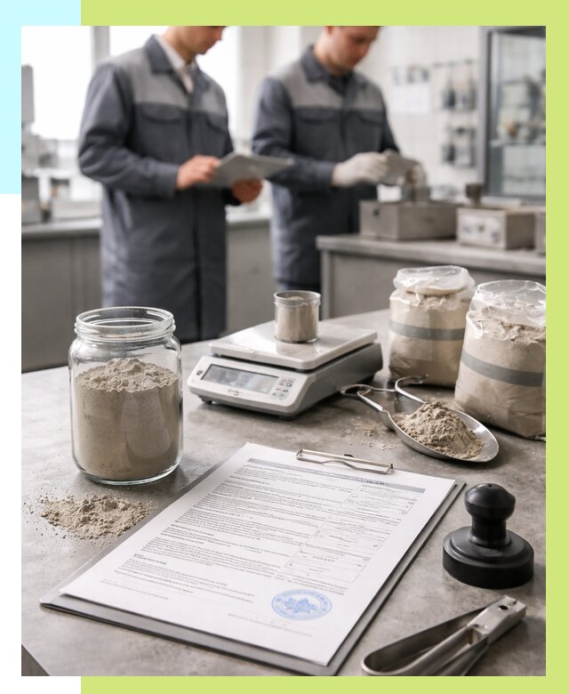 Сертификация цемента в Бийске от 20774 р. | Алешин-Бск