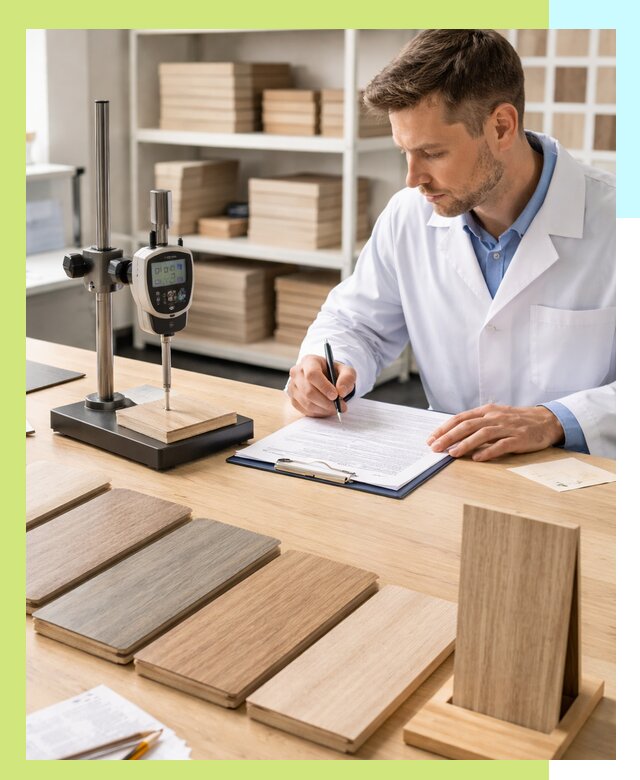 Сертификация ламината с испытаниями и оформлением документов в Бийске