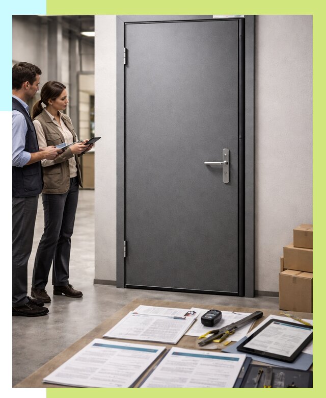 Сертификация противопожарных дверей в Бийске от 9348 р. | Алешин-Бск