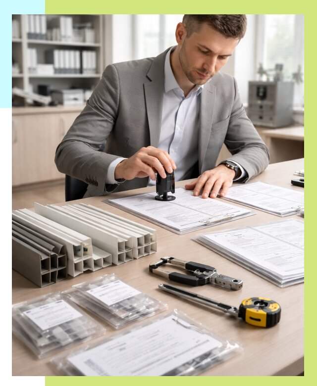 Сертификация ПВХ продукции в Бийске от 8829 р., Алешин-Бск