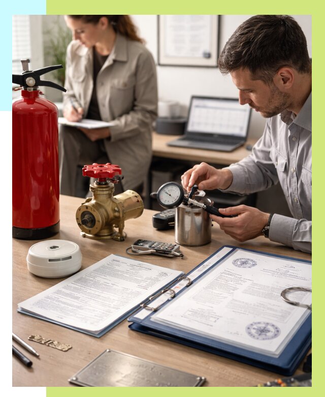 Сертификация пожарного оборудования в Бийске от 15581 р.|Алешин-Бск