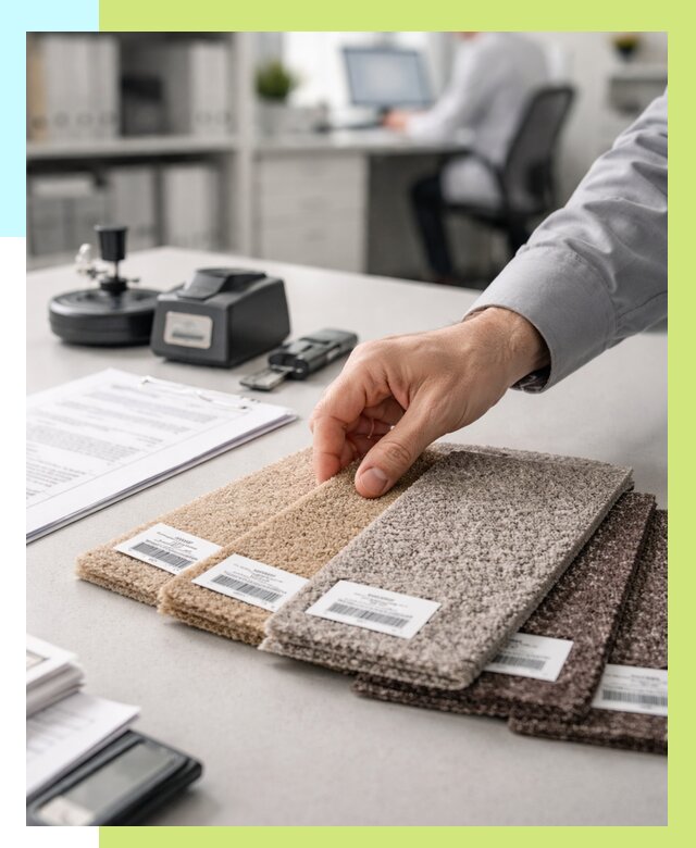 Сертификация ковролина в Бийске от 15581 р., Алешин-Бск