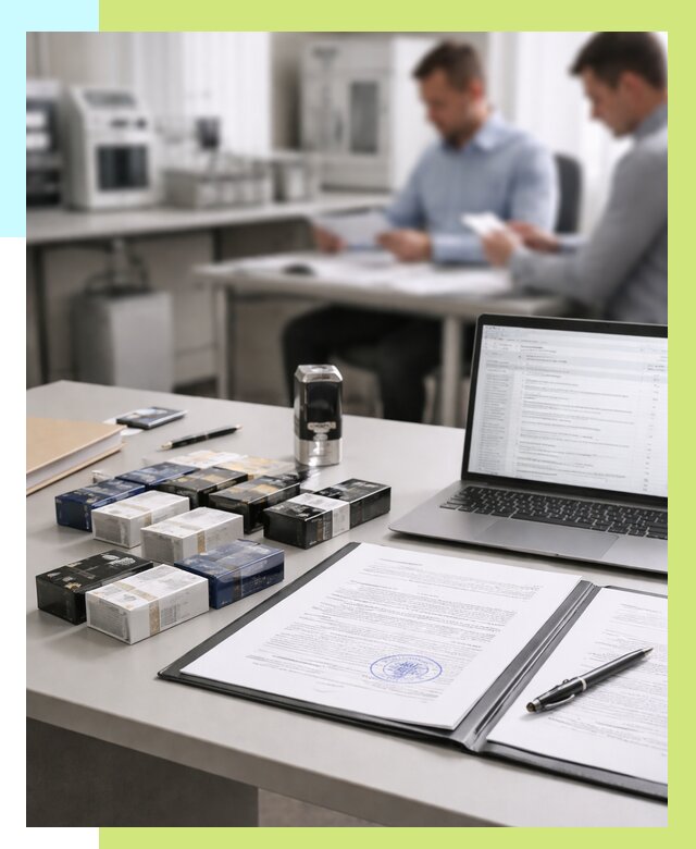 Сертификация сигарет под ключ в Бийске от 46742 р. | Алешин-Бск