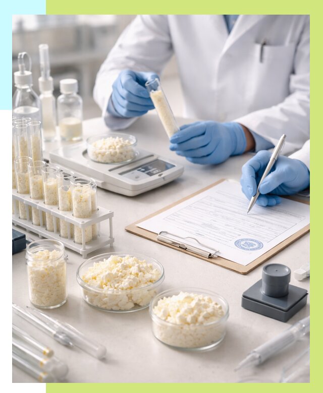 Сертификация творога в Бийске от 12464 р. под ключ | Алешин-Бск