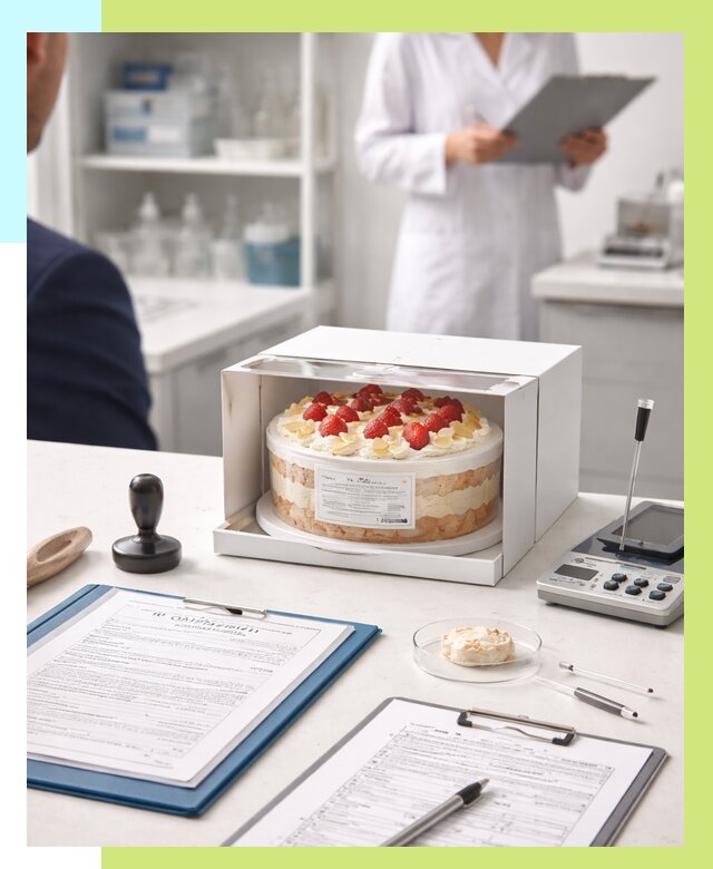 Сертификация тортов в Бийске от 9348 р. заказать | Алешин-Бск