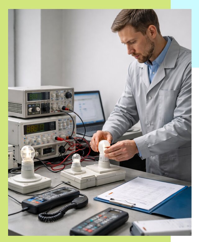 Сертификация ламп и светильников в Бийске по нормативам