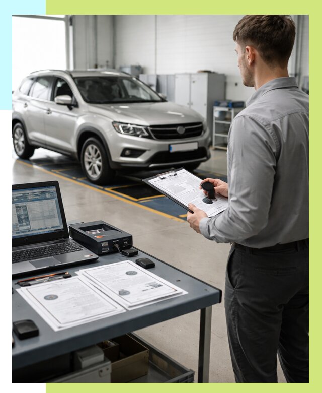 Сертификация транспортных средств в Бийске от 12464 р. | Алешин-Бск