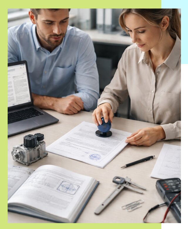 Выдача паспорта изделия и техническая экспертиза продукции в Бийске