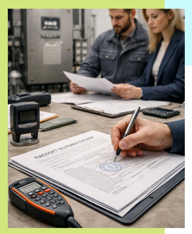 Оформление паспорта эксплуатации оборудования в Бийске