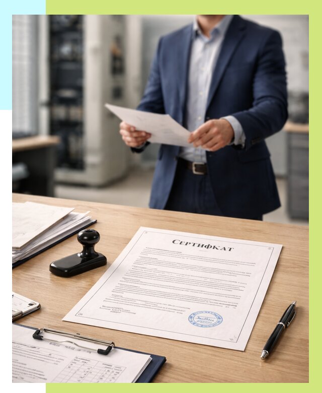 Сертификат на оборудование в Бийске от 15581 р. | Алешин-Бск