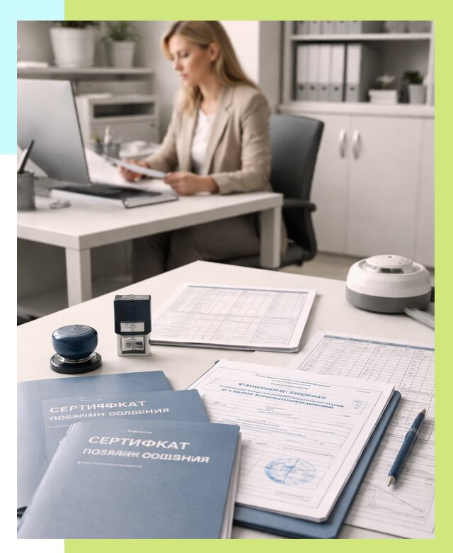 Сертификаты пожарной безопасности в Бийске от 15581 р. | Алешин-Бск