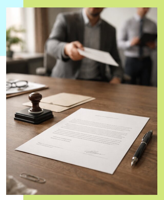 Отказное письмо по сертификации в Бийске от 3635 р. | Алешин-Бск