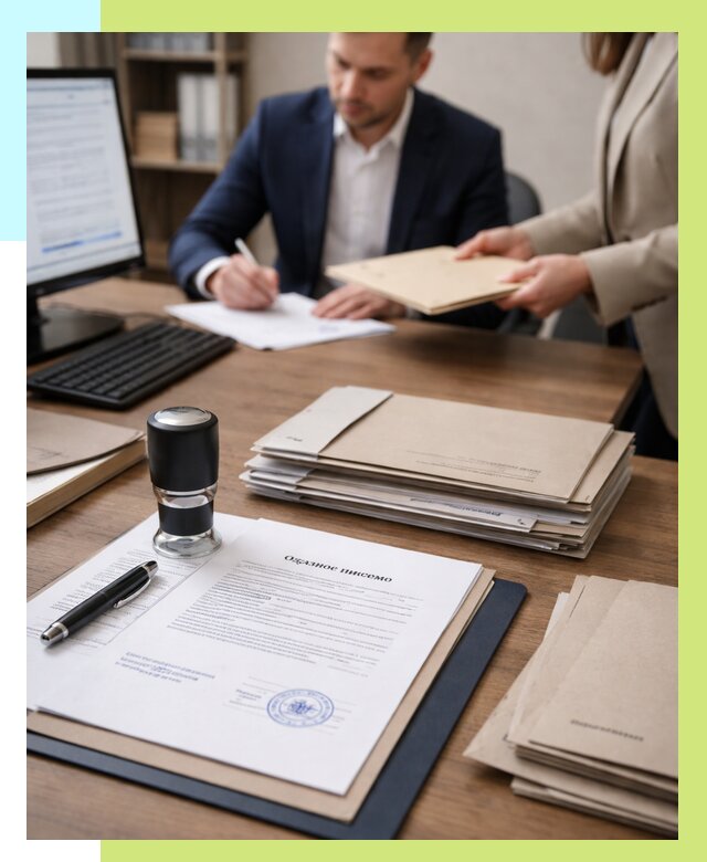 Отказное письмо для таможни в Бийске от 3116 р, Алешин-Бск