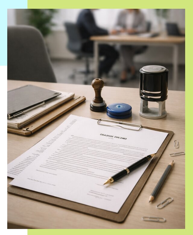 Отказное письмо для Wildberries в Бийске от 2597 р. | Алешин-Бск