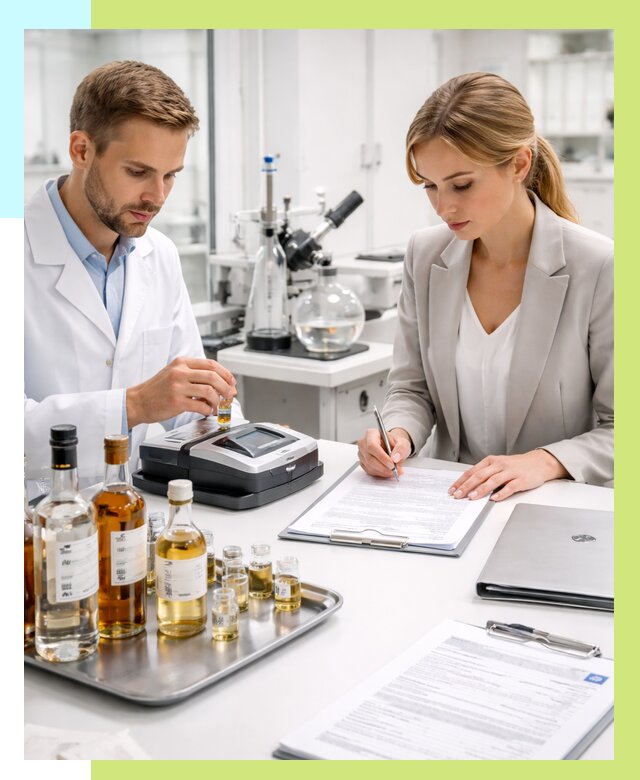 Заключение о спиртосодержании в Бийске, от 5194 р., Алешин-Бск