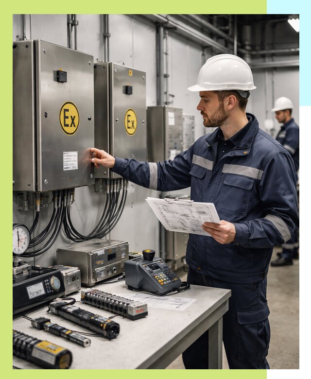 Сертификат взрывозащиты промышленного оборудования в Бийске