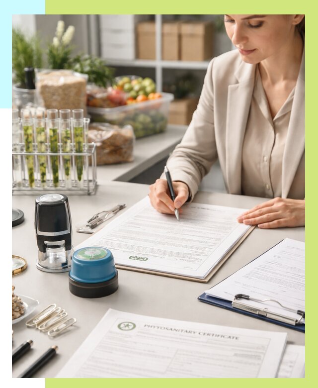 Фитосанитарный сертификат оформить в Бийске от 4674 р. | Алешин-Бск