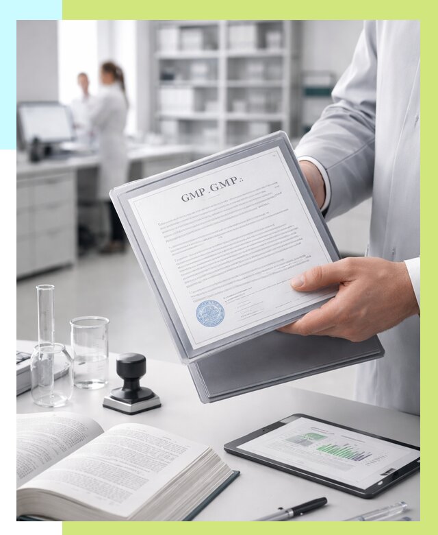 Сертификат GMP в Бийске под ключ от 88290 р. | Алешин-Бск