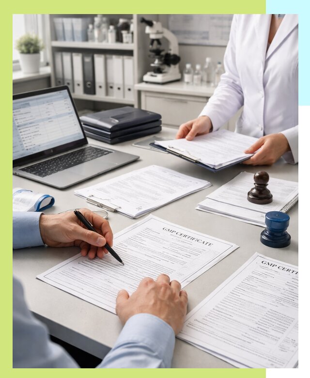 Оформление сертификата GMP в Бийске для фармпроизводства