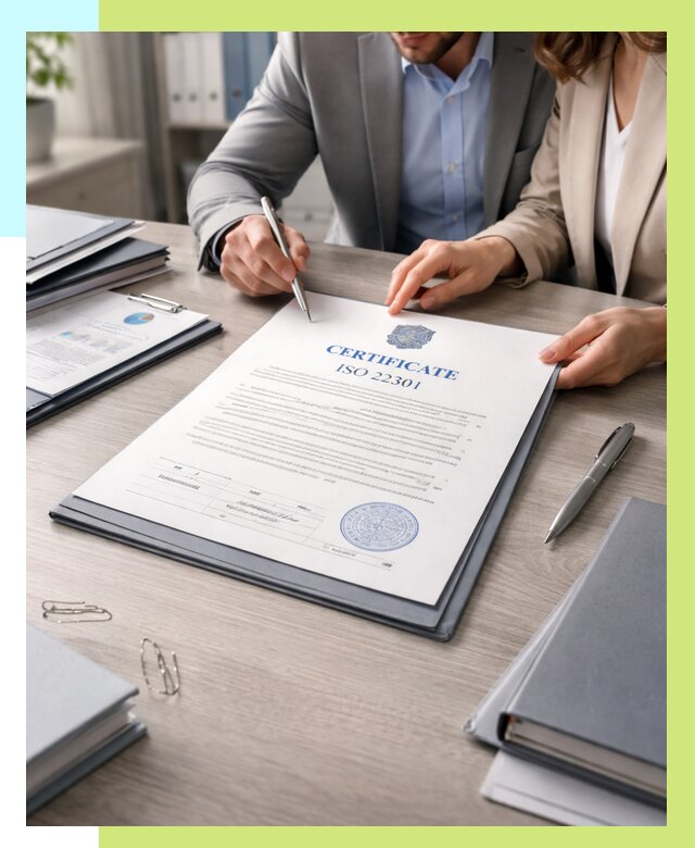 Сертификат ISO 22301 в Бийске от 46742 р. | Алешин-Бск срочно