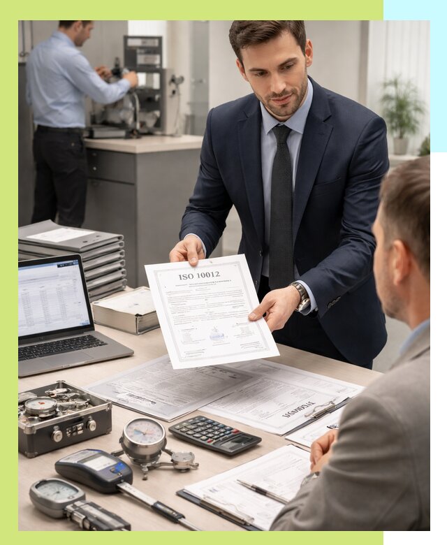 Выдача сертификата ISO 10012 по требованиям метрологии в Бийске