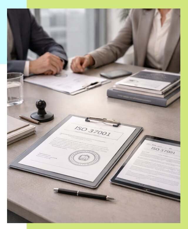 Сертификат ISO 37001 в Бийске оформить от 124644 р. Алешин-Бск