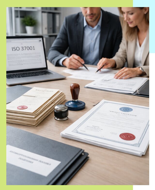 Получение сертификата ISO 37001 по системе борьбы с коррупцией в Бийске