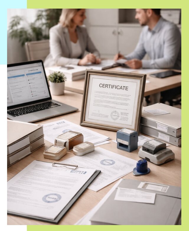 Сертификация компании в Бийске от 46742 р. | Алешин-Бск — заказ